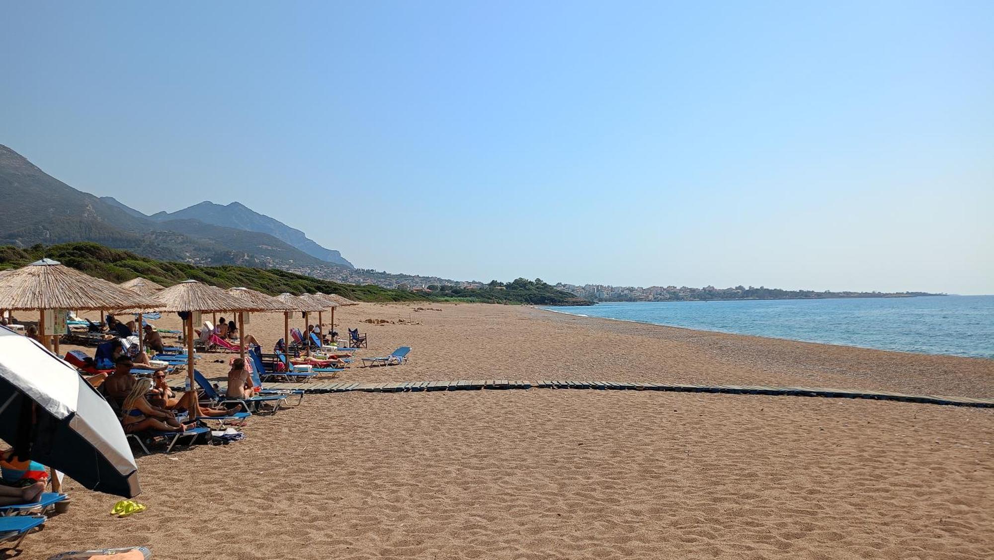 Tzanetos Seaside Villa Kyparissía Eksteriør bilde